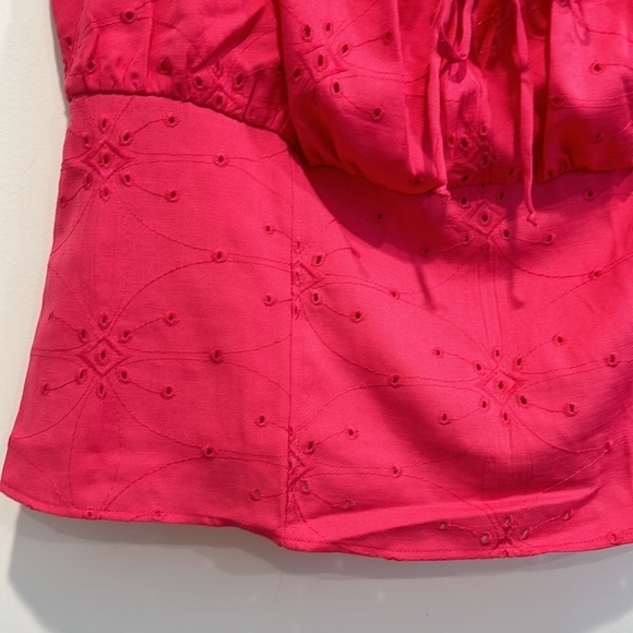 The General Good 1X plus women’s tank top embroidered hot pink new NWOT - Picture 3 of 4